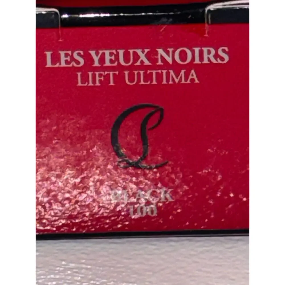 NIB Christian Louboutin Les Yeux Noirs Lift Ultima Mascara Black 100 0.24 oz